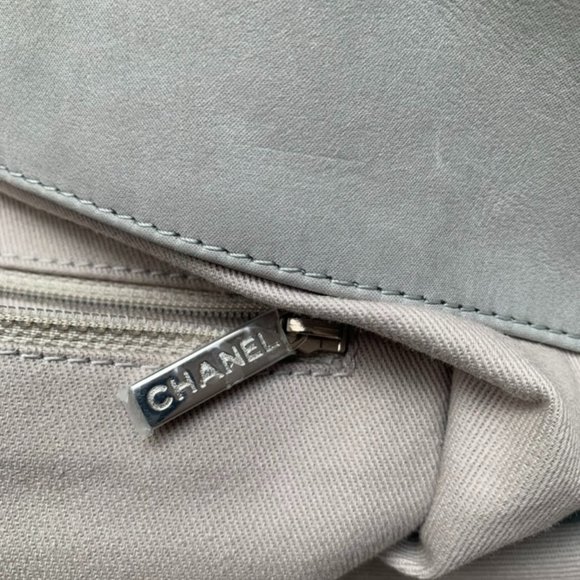 Chanel Shopping Tote — Ice Grey